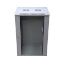 Extralink 18U 600x450 Grey | Rack cabinet | wall-mounted