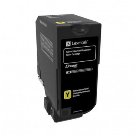 Lexmark suure mahutavusega kollane originaal