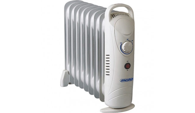 Mesko Home MS7805 Indoor White 1000 W Oil electric space heater