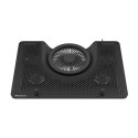 GENESIS Oxid 550 laptop cooling pad 43.9 cm (17.3") 2800 RPM Black