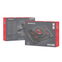 GENESIS Oxid 550 laptop cooling pad 43.9 cm (17.3") 2800 RPM Black