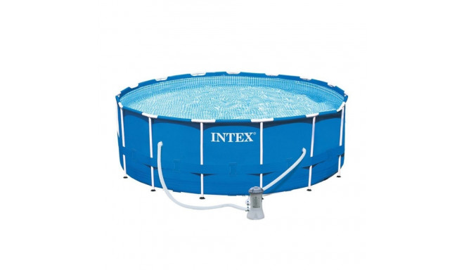 Intex 28242 above ground pool Framed pool Round 16805 L Blue