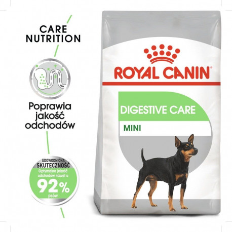 ROYAL CANIN Mini Digestive Care kuiv koeratoit täiskasvanud väikest tõugu koertele 1kg