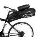 Wozinsky large roomy bicycle bag under the saddle 12 L black (WBB9BK)