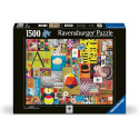 Ravensburger pusle 1500 tk Eamese variatsioonid