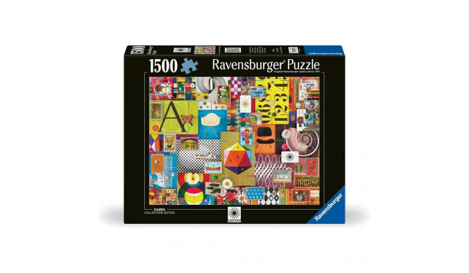 Ravensburger pusle 1500 tk Eamese variatsioonid
