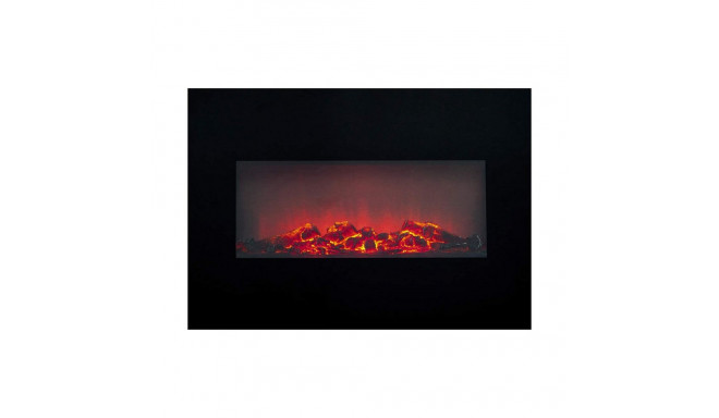 Decorative Electric Chimney Breast Classic Fire Memphis Black 1800 W 66 x 13 x 46 cm