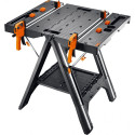 Worx Work table 78x63cm, set includes 2 clamps + 4 s connectors (WX051)