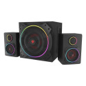 GENESIS Helium 800BT speaker set 60 W Universal Black 2.1 channels 1-way 30 W Bluetooth