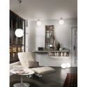 LAMP CEILING RONDO 100W E27 WHITE