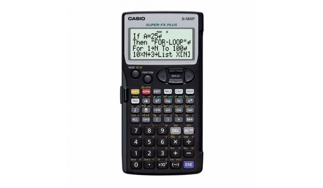 Научный калькулятор Casio FX-5800P-S-EH Чёрный