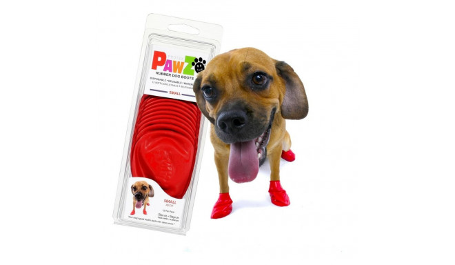 Boots Pawz Dog Red 20