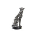 Декоративная фигура DKD Home Decor Серебристый Леопардовый Смола (19,5 x 16 x 31,5 cm)