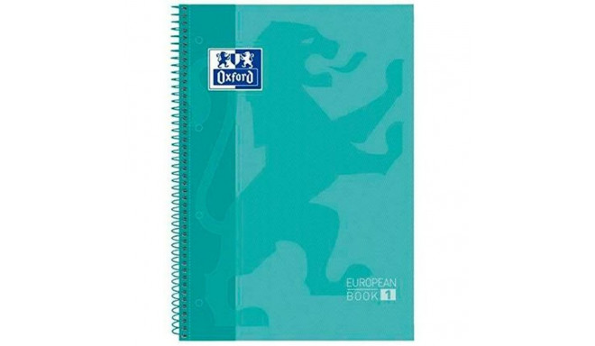 Notebook Oxford European Book Mint A4 5 Pieces