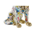 Декоративная фигура DKD Home Decor Позолоченный Лев Смола Разноцветный современный (21 x 14,5 x 27 c
