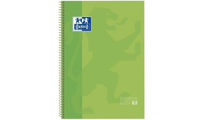 Notebook Oxford European Book Apple Green A4 5 Pieces