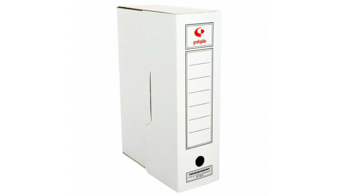 File Box Grafoplas White Din A4 38,5 x 27,5 x 11,5 cm
