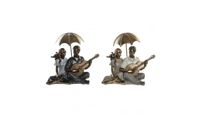 Decorative Figure DKD Home Decor 18 x 11 x 12,5 cm 18 x 11 x 17 cm Multicolour Pair (2 Units)