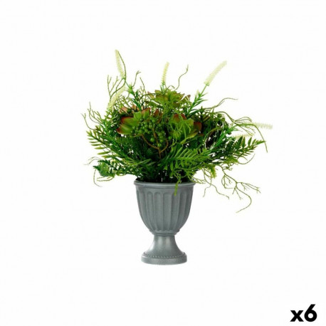 Decorative Plant Ibergarden XD19-1369 XD19-1369 Plastic Wineglass 21 x 30 x 21 cm 34 x 39,5 x 34 cm 