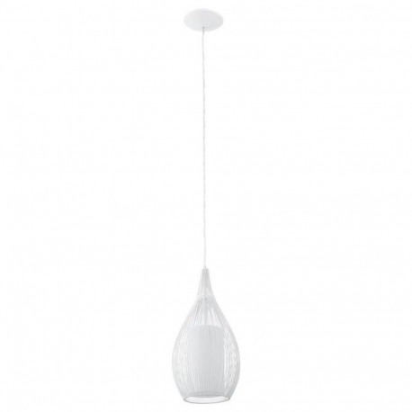 HANGING LAMPEGLO RAZONI 19 cm valge