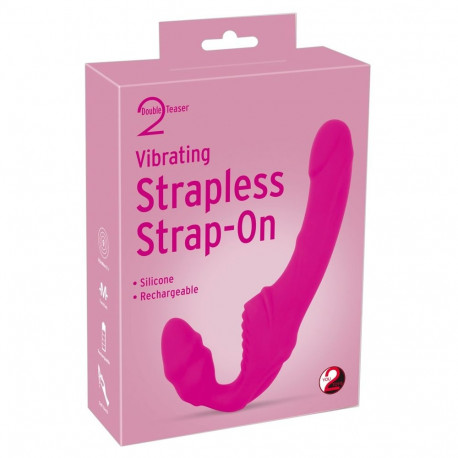 Rihmadeta strap-on vibratsiooniga