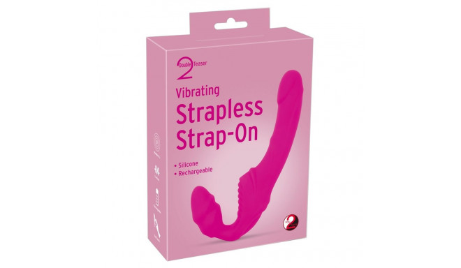 Rihmadeta strap-on vibratsiooniga