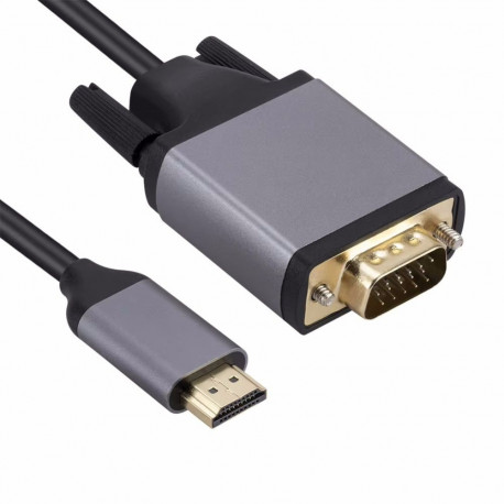 RoGer HD2VGCAB HDMI to VGA Cable 1,8m / 1080p60Hz