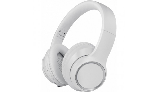 Wireless headphones SEP 710BT WH BT 5.0, playtime 30h, microphone