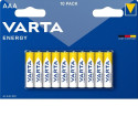 Patarei VARTA ENERGY LR03 BL10 AAA ALKALINE