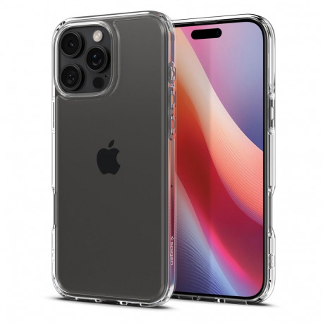 Kaitseümbris Ultra Hybrid, Apple iPhone 16 Pro, läbipaistev, Spigen