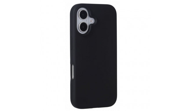 Evelatus Premium Magsafe Soft Touch Silicone Back Cover Case for Apple iPhone 16 Black