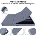 Connect Tri-Fold Stylus holder Stand Case Samsung Galaxy Tab A8 10.5'' (2021) X200 / X205 / X207 Lav