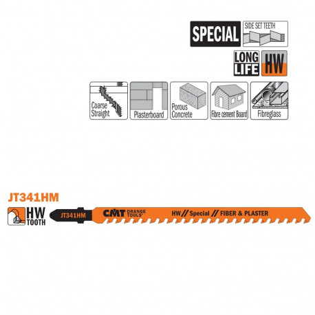 Tikksaelehed, 3 tk HM 132x5-50x6 TPI