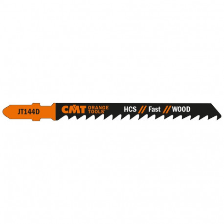 Tikksaelehed, 5 tk HCS 100x4x6TPI (WOOD/STRAIGHT/COARSE)