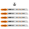 25 JIG SAW BLADES HCS 100x2.5X10TPI (WOOD/STRAIGHT/FINE)