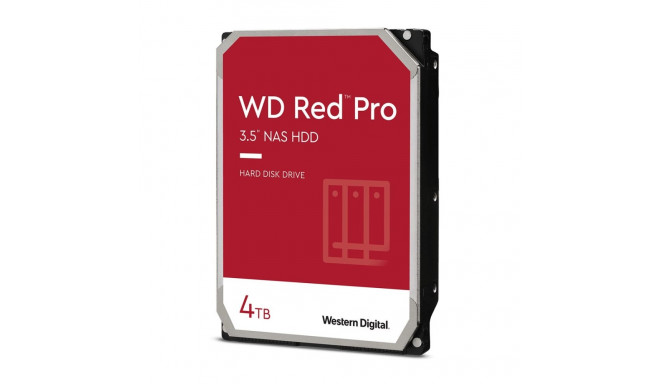 Western Digital Red Pro sisemine kõvaketas 4 TB 7200 RPM 256 MB 3.5" Serial ATA