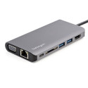 StarTech.com USB C Multiport Adapter - USB-C Mini Travel Dock w/ 4K HDMI or 1080p VGA - 3x USB 3.0 H