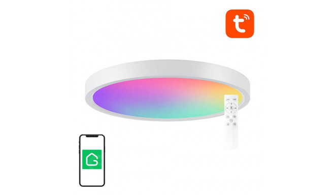 Smart ceiling lamp 30cm WiFi/Bluetooth 16M RGBCW Gosund LB12 1920lm Tuya + Remote Control.