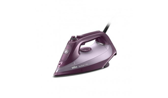 Braun TexStyle 7 Pro SI 7181 VI iron Dry &amp; Steam iron EloxalPlus soleplate 3100 W Violet