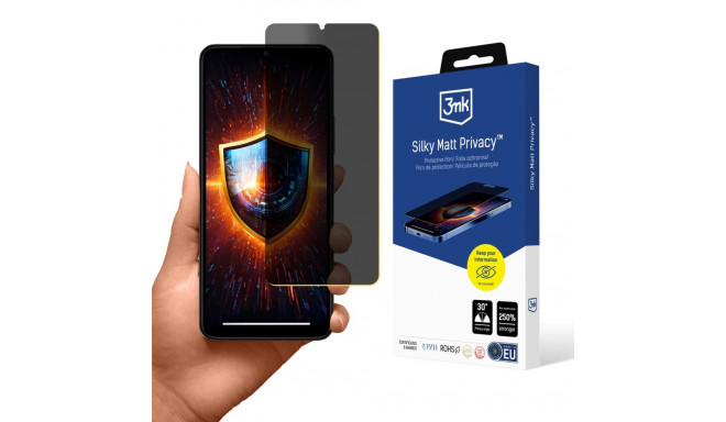 Privacy Film 3mk Silky Matt Privacy for Xiaomi Redmi A3