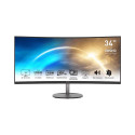 LCD Monitor|MSI|PRO MP341CQ|34"|Business/Curved/21 : 9|Panel VA|3440x1440|21:9|100Hz|Matte|4 ms|Spea