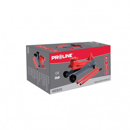 Podnośnik hydr podł 3t, 140-520mm (36.5kg) ce proline