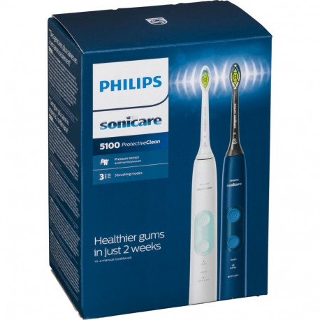 Philips Sonicare 5100 HX6851/34 granaatpunane/valge