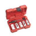 MILWAUKEE HOLE SAW SET 7pcs.... 19,22,25,29,38mm.