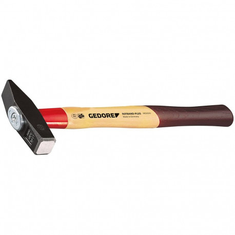 Schlosserhammer ROTBAND-PLUS 500 (500g, 320mm, Hickory)