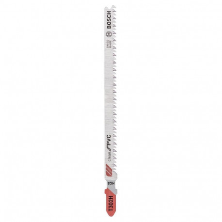 PRO Plastics pistosaha terad T 302 H 132mm (5 Stück) PVC ja PMMA jaoks, puhta lõikega