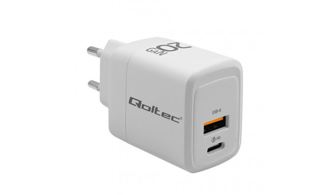GaN laadija 20W 5V 20V 1.5A 3A 1xUSB C PD 1xUS