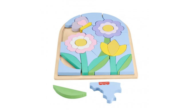 Wooden Puzzle Flower