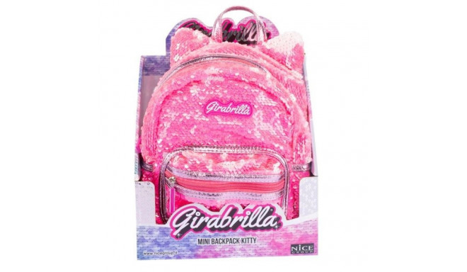 Backpack Girabrilla Kitty pink