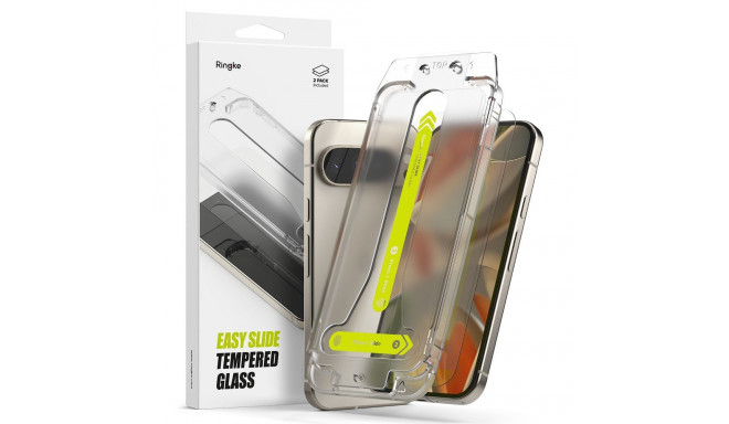 SZKŁO HARTOWANE RINGKE EASY SLIDE 2-PACK GOOGLE PIXEL 9 / 9 PRO / 10 / 10 PRO CLEAR